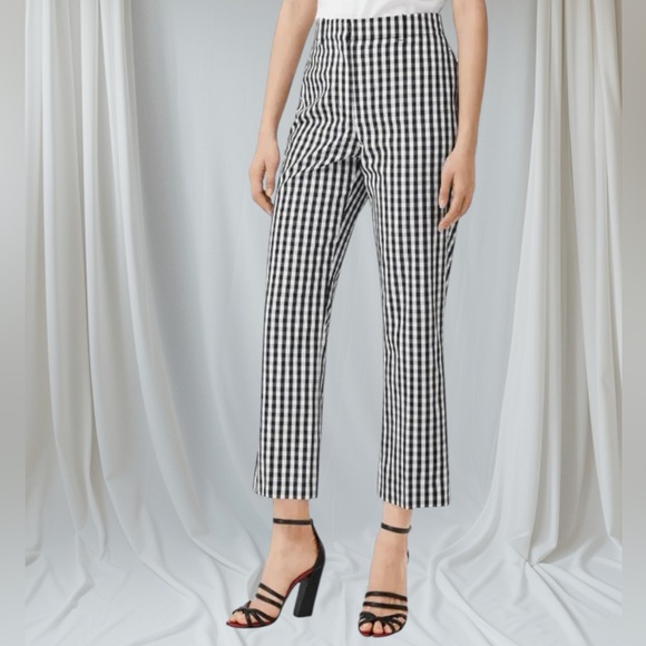 Capri Trousers Burberry Pants Womens Burberry Black White